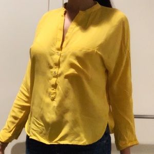 Yellow Zara shirt Size XS